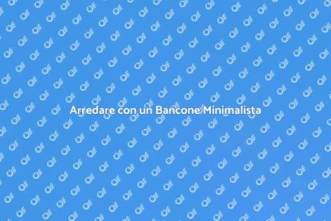 Bancone per Negozio: Design Minimalista