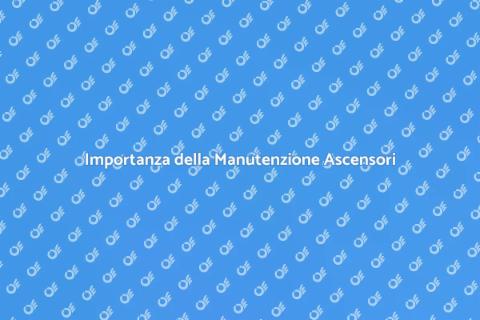 Manutenzione Ascensori Edifici Pubblici