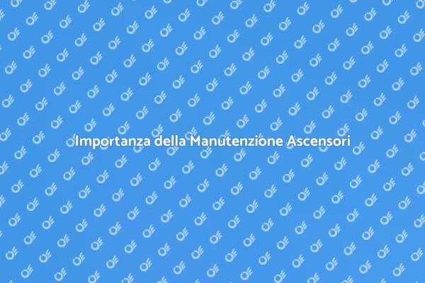 Sicurezza e Manutenzione Ascensori Pubblici