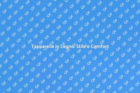 Tapparelle in Legno: Eleganza e Funzionalità