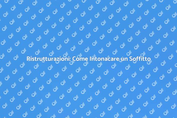 Trasforma il Tuo Soffitto con Stile