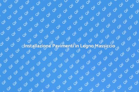 Pavimenti in Legno: Installazione Perfetta