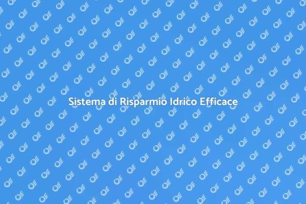 Installare un Sistema di Risparmio Idrico