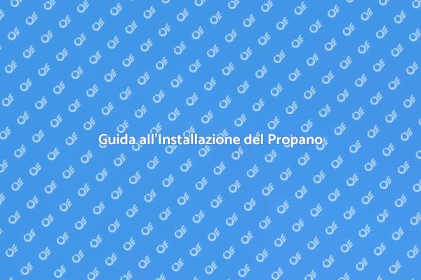 Installazione Veloce del Serbatoio di Propano
