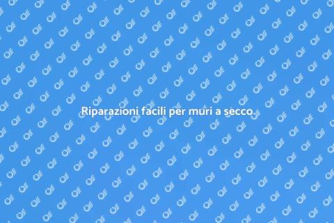 Riparare muro a secco: guida pratica