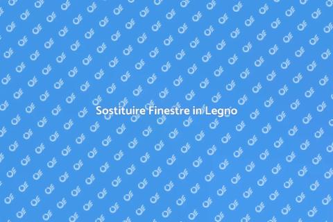 Installare Finestre in Legno