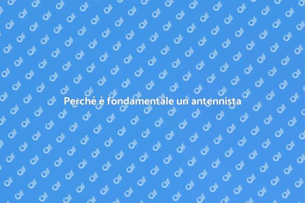 Affidati a un esperto antennista oggi