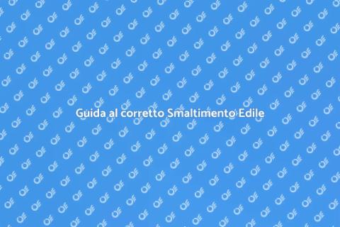 Smaltire Materiale Edile in Sicurezza
