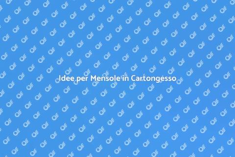Mensole in Cartongesso: Idee e Vantaggi