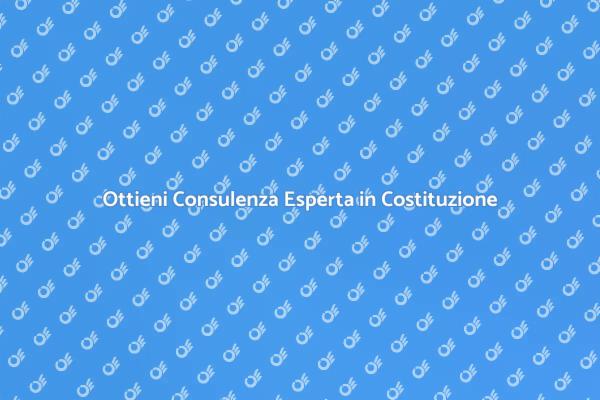 Assistenza Legale per Costituzione