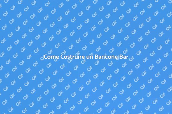 Trasforma la Tua Casa con un Bancone Bar
