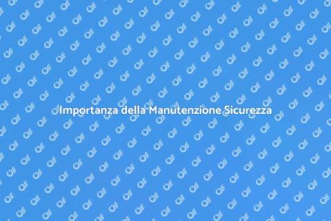 Manutenzione Software Sicurezza Domestica