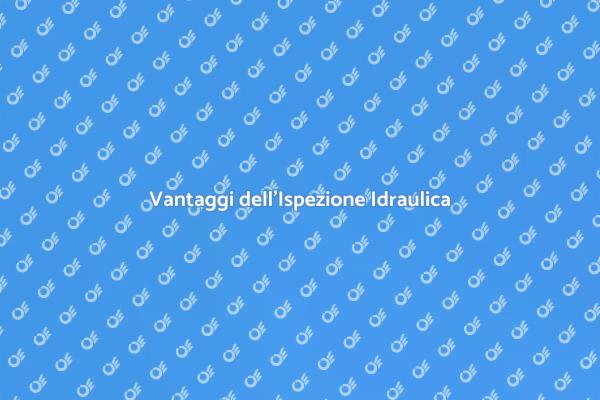 Ispezione Idraulica: Perché è Fondamentale