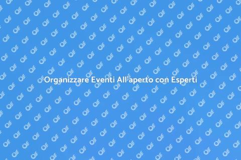 Supporto per Festeggiamenti Outdoor