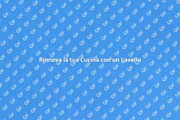 Installazione di Lavello: Ecco Come
