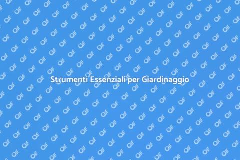 Secchio per Pulizia Giardino Essenziale