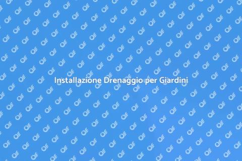 Drenaggio in Giardino: Guida Essenziale