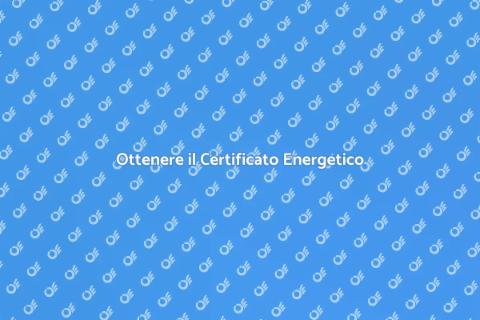 Consulenza per Certificato Energetico