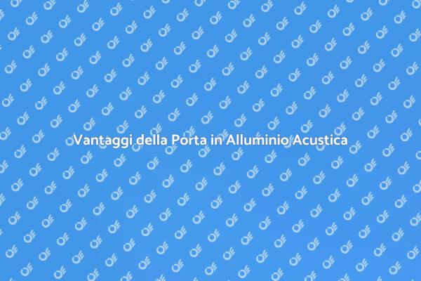 Comfort con Porte in Alluminio Isolanti