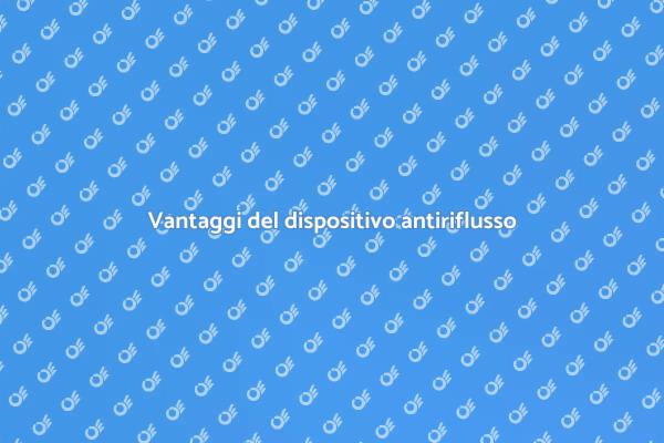Antiriflusso: sicurezza per la tua casa