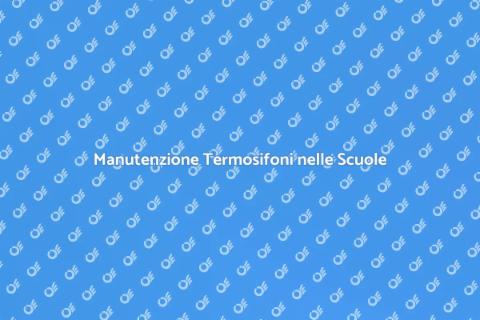 Svuotare Termosifoni a Scuola