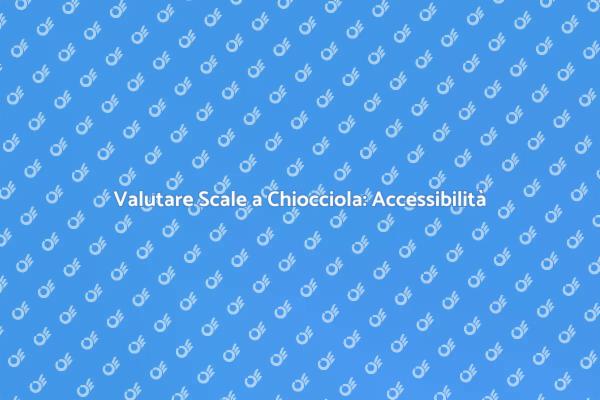 Scale a Chiocciola e Accessibilità