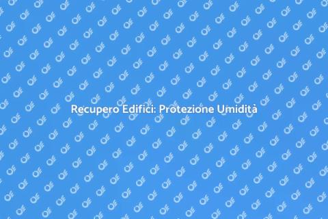 Protezione Anti-Umidità per Edifici