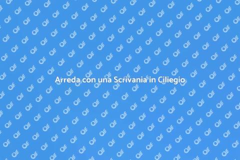 Scrivania su Misura in Ciliegio