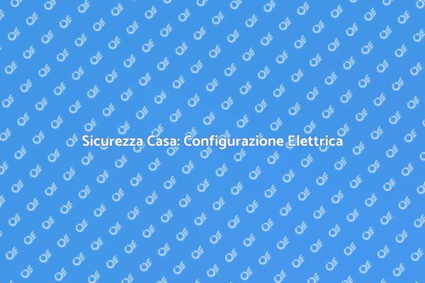 Controllo Sicurezza Pannello Elettrico