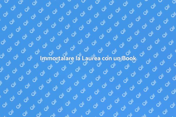 Celebra la Laurea con un Book Fotografico