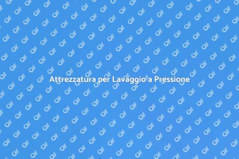 Lavaggio a Pressione per il Garage