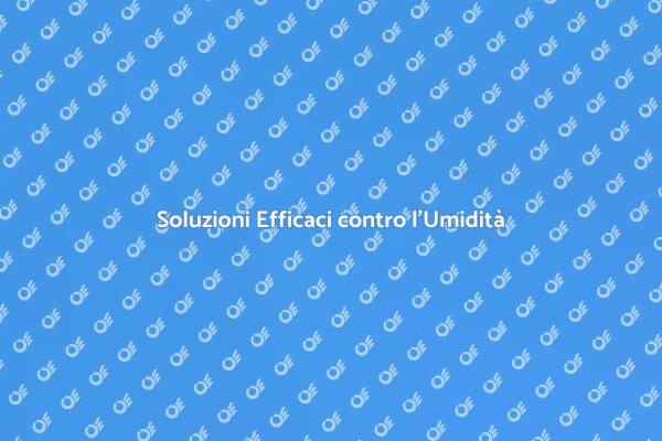 Come Combattere l'Umidità in Casa