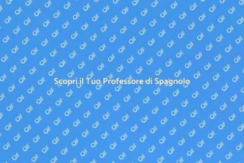 Impara Spagnolo con un Professore