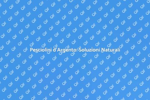 Disinfestazione Ecologica Pesciolini
