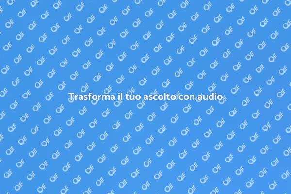 Elevate il tuo suono: impianto audio