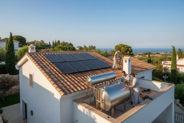 Quanto costa installare uno scaldabagno solare combinato?