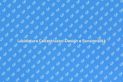 Lucidare Calcestruzzo: Eleganza e Resistenza