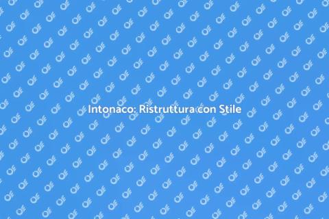 Mettere l'Intonaco: Trasforma Casa Tua