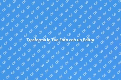 Editor di Immagini: Ritocco Professionale