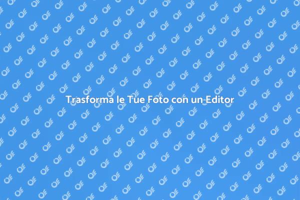 Ritocco Fotografico per Immagini Uniche