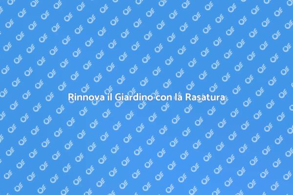 Trasforma il Tuo Giardino Oggi