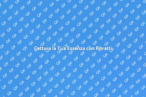 Fotografo per Ritratti Professionali