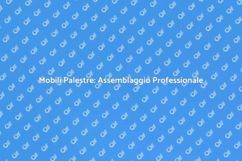Assemblaggio Mobili Palestre Professionale