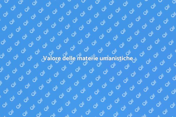 Perché scegliere un insegnante umanistico
