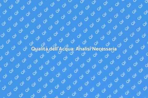 Analisi Acqua: Sicurezza per Privati