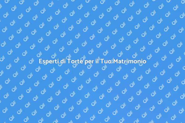 La Torta Nuziale: Un Dolce Simbolo d'Amore