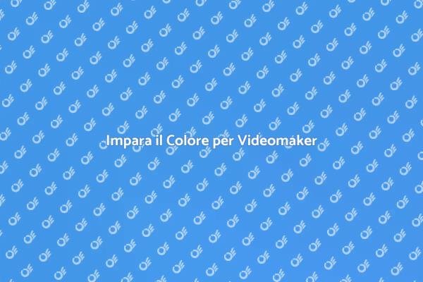 Colore e Narrazione: Corso per Videomaker