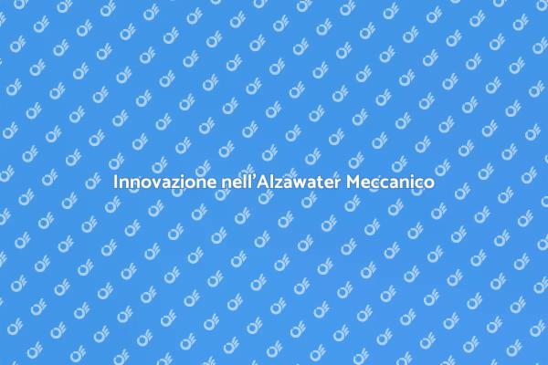 Alzawater: Innovazione e Praticità
