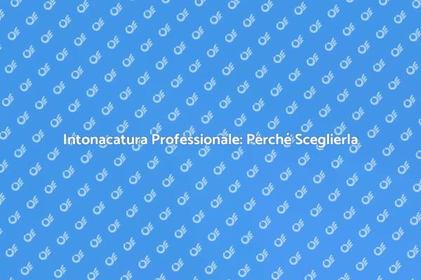 Perché Assumere un Esperto per Intonacare