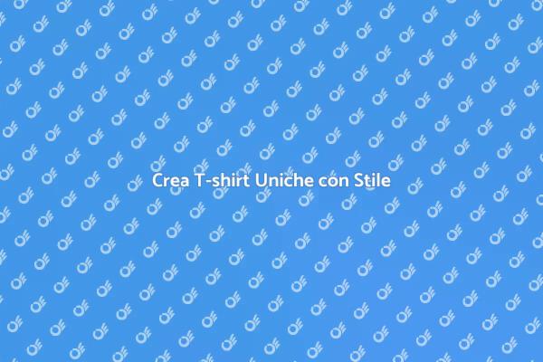 Esprimi la tua Creatività con T-shirt